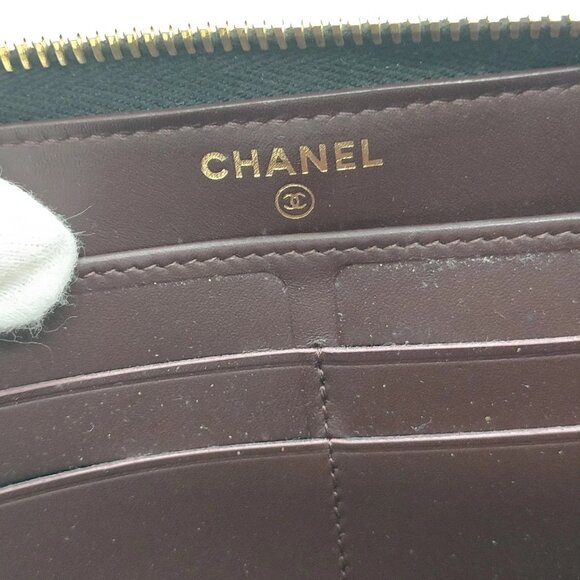Chanel Long Wallet Black Caviar Skin 600-082425 - Picture 9 of 9